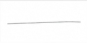 Step 1: draw the ocean horizon when drawing a boat on a shore