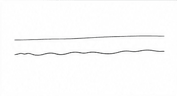Step 2: add the water near the shore when drawing a boat on a shore
