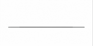 Step 1: draw the horizon line when drawing a sunset