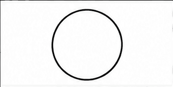 Step 1: draw the bear's head when drawing a bear