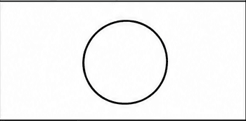 Step 1: draw a circle for the ragdoll cat's head when drawing a ragdoll cat