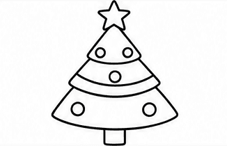 Christmas Tree drawing tutorial