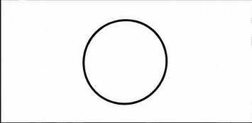 Step 1: draw the rabbit's head when drawing a rabbit